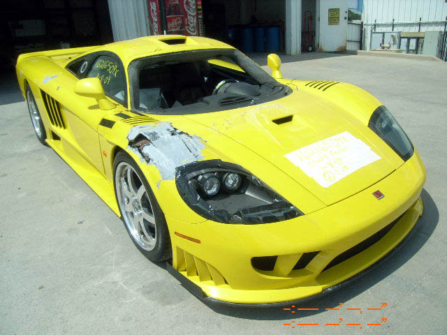 Saleen S7 For Sale Damaged Salvage